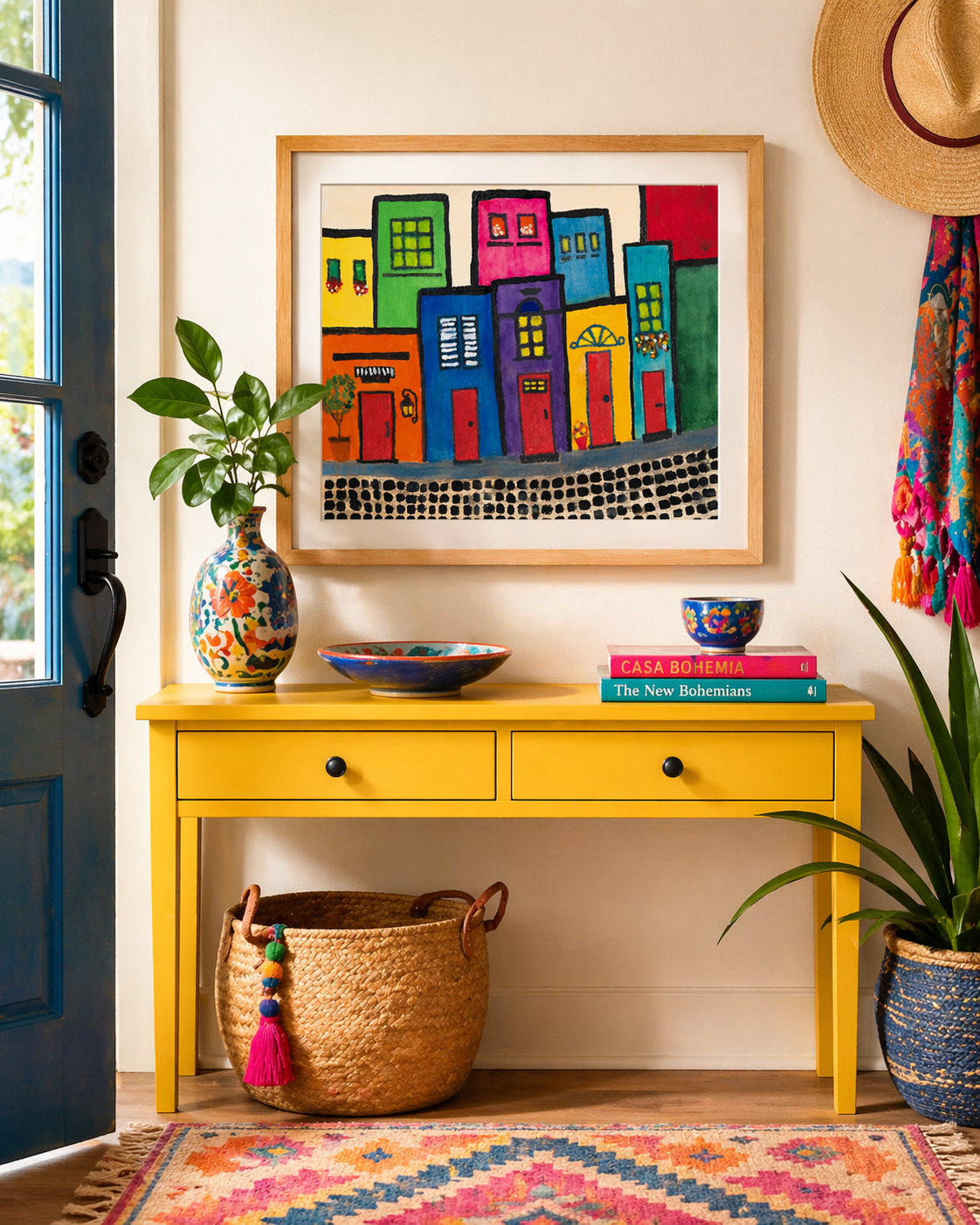 Puerto Rico Houses Fine Art Print | Old San Juan Colorful Architecture | Museum-Quality Giclée Wall Art